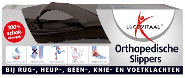 Koop Lucovitaal Orthopedische Slippers maat 45-46 - ean 8713713062563